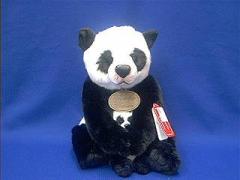 panda bear mother baby plush stuffed toy